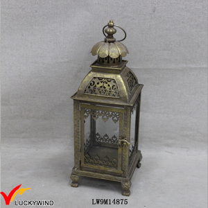 Corona artesanal Vintage <span class=keywords><strong>colgar</strong></span> oro rosa titular de la vela - Product Image 6