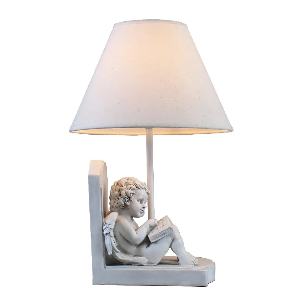 Nordic Cupido Angel Baby Decoratieve Tafellamp Boek Lamp