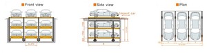 Elevador de Estacionamiento Subterráneo Easy <span class=keywords><strong>Tabitha</strong></span> PIT-1 con Motor de Acero, Garantía de 5 Años y Certificación CE - Product Image 6