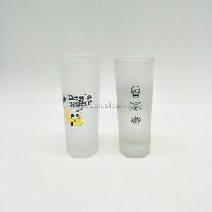 Gelas <span class=keywords><strong>Shot</strong></span> Tangkai Panjang Beku Eksternal 70Ml dengan Logo Cetak