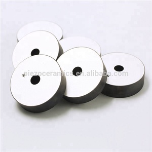 Disk balık bulucu Piezo baryum Piezo seramik piezoelektrik seramik OD50.45 * ID9.28 * 200KHZ ultrasonik dönüştürücü 200khz - Product Image 5
