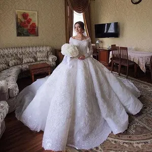 Orient Dubai Luxury Princess Wedding Dress Bridal