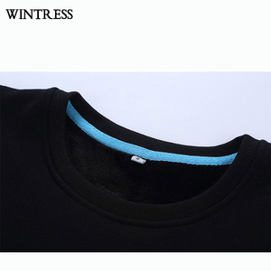 Felpa con cappuccio <span class=keywords><strong>di</strong></span> natale in bianco nero girocollo felpa da uomo personalizzata felpa in pile, nero girocollo <span class=keywords><strong>coppia</strong></span> felpa produttore - Product Image 6