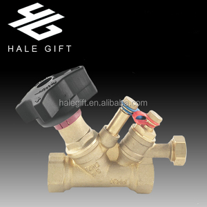Vaste Orifice Stranginregelafsluiter Balans Flow Meter Klep, Messing Circuit Balancing Kleppen - Product Image 3