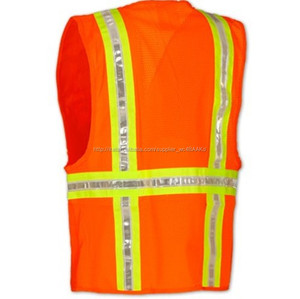 Top vendita fluorescente giorno personalizzato/lavoro notturno arancione cantiere/lavori stradali di sicurezza giubbotto - Product Image 3
