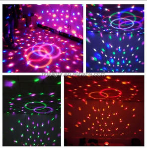 3x3w RGB OVNI de cristal mágica bola mágica de cristal LED automático de apoyo sonido activo DMX modo de control - Product Image 6