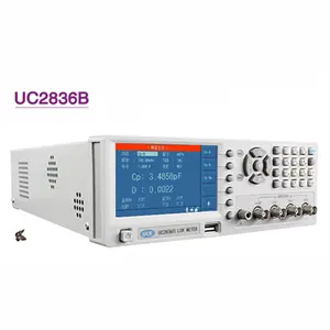 Probador de puente eléctrico Digital UC2836B LCR, resistencia de inductancia de alta precisión, medidor LCR