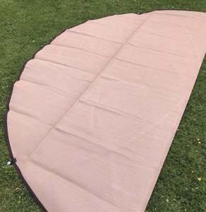 Mezza luna semi cerchi stuoia colore beige stuoia di plastica stuoia <span class=keywords><strong>tenda</strong></span> 3m 4m 5m 6m 7m 8m - Product Image 4