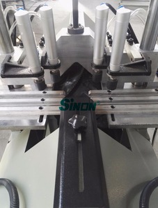 China Pvc <strong>Upvc</strong> Glazing <strong>Bead</strong> Cutting Manufacturing Machine <strong>Upvc</strong> Window Making Machine - Product Image 2