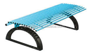 Coloré en métal en plein air <span class=keywords><strong>banc</strong></span>/<span class=keywords><strong>banc</strong></span> de parc en métal/bancs décoratifs en métal (QX-145C) - Product Image 4