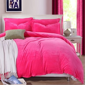 New Winter Polar <strong>Fleece</strong> <strong>Bed</strong> Sheet <strong>Set</strong> for Wholesale - Product Image 3