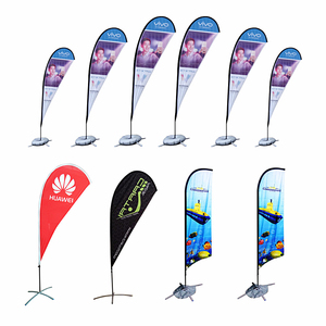 Más tamaño feria playa pluma bandera y bandera <span class=keywords><strong>para</strong></span> la publicidad - Product Image 3