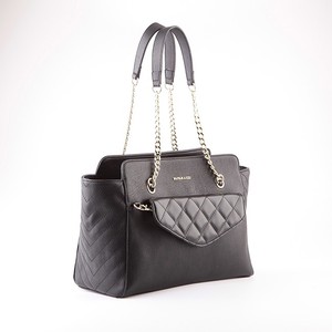 5108 produttore del Commercio All'ingrosso di Modo Vegan corsetto di Cuoio Nero Delle Signore Trapuntato <span class=keywords><strong>Set</strong></span> di Borse Con La Catena Delle Donne Della <span class=keywords><strong>Borsa</strong></span> <span class=keywords><strong>E</strong></span> Del Raccoglitore <span class=keywords><strong>Set</strong></span> - Product Image 2