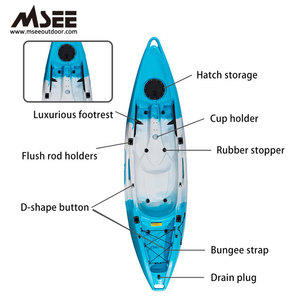 Msee prodotto Comodo Sedile di Plastica Kayak All'ingrosso en ucuz kayak di cristallo montu - Product Image 3