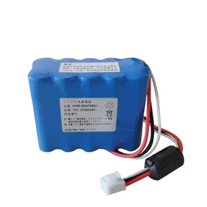 12V 12V 3700mAh batería de Ni-MH paquete para Kenz Cardico 1210 1211 máquina de ecg