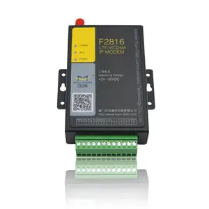 F2816 4g LTE módem IP con RS232 y RS485 puerto serie para la transmisión de datos