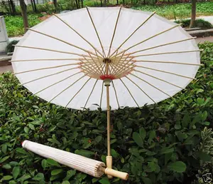 Japanese decorations handmade craft cheap oil paper make umbrella