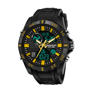 SANDA Nuovo <span class=keywords><strong>Orologio</strong></span> Sportivo <span class=keywords><strong>da</strong></span> <span class=keywords><strong>Uomo</strong></span> con Quadrante Grande, <span class=keywords><strong>Orologio</strong></span> <span class=keywords><strong>Digitale</strong></span> al Quarzo di Lusso, LED Impermeabile, <span class=keywords><strong>Orologio</strong></span> <span class=keywords><strong>da</strong></span> <span class=keywords><strong>Polso</strong></span> Maschile 791 - Product Image 4