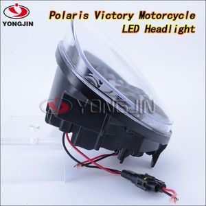 LED faro negro para motocicleta cruceros de Victoria CROSS modelos 07-16 - Product Image 6