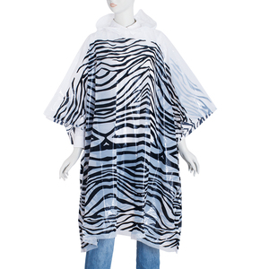 BSCI Factory Logo Custom emergenza LDPE usa e getta <span class=keywords><strong>pioggia</strong></span> per Poncho tutto stampato per ragazzi e ragazze per attività all'aperto Clim - Product Image 3
