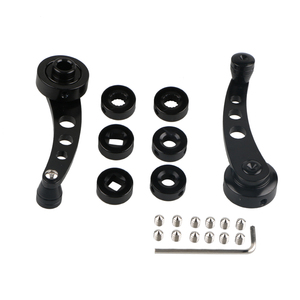 2-teiliges Universal-Aluminium-Billet-Fensterwickler-Kurbelgriff-Kit Zubehör für Außentüren - Product Image 4