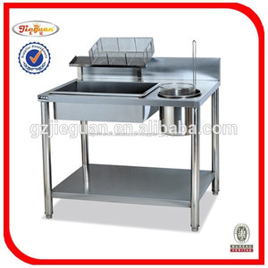fast food équipements de cuisine table manuel de chapelure - Product Image 1