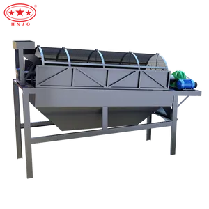 Trommel screen YTS1250 Drum vibrating screen for gold refining machine produced by Hongxing company