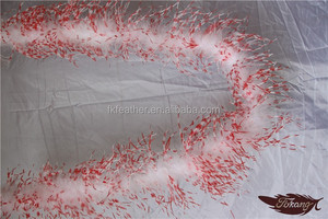 Blanco/Rojo Sexy <span class=keywords><strong>de</strong></span> <span class=keywords><strong>Plumas</strong></span> <span class=keywords><strong>de</strong></span> Avestruz <span class=keywords><strong>Boas</strong></span> <span class=keywords><strong>De</strong></span> <span class=keywords><strong>Plumas</strong></span> <span class=keywords><strong>de</strong></span> Pavo Marabú - Product Image 2