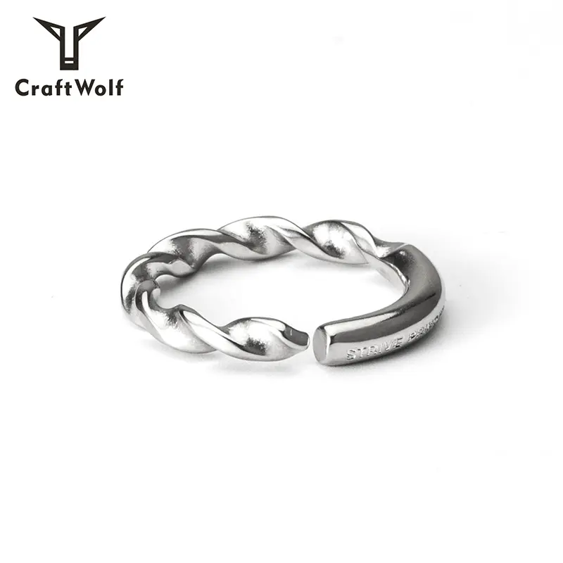 Craft Wolf Groothandel Mode-sieraden Uniek Ontwerp Ring