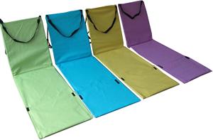 <span class=keywords><strong>Esterilla</strong></span> de <span class=keywords><strong>Playa</strong></span> Plegable y <span class=keywords><strong>Reclinable</strong></span> Multicolor a Rayas Oeytree - Product Image 3