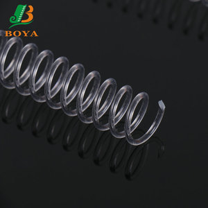 BOYA — <span class=keywords><strong>anneau</strong></span> de liaison en spirale plastique Transparent, sur mesure, PET - Product Image 2