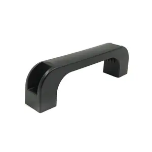 HL.14041 Flexible Flush Door Oval Plastic Pull Handle for furniture