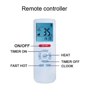 Calentador eléctrico inteligente impermeable para exteriores, altavoz con infrarrojos, wifi, para habitación