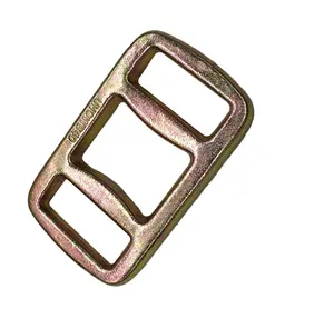 30mm 40mm 50mm galvanized forged metal adjuster one way lashing buckle for climbing and lashing