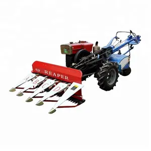 Mini grano paddy cutter combine harvester macchina