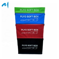Boîte d'entraînement de saut pliométrique 4 en 1 en mousse souple de 35 po x 30 po x 6 po, 12 po, 18 po, 24 po, vente en gros