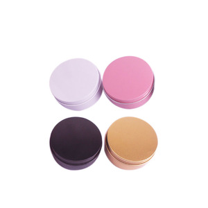 On sale 150ml wax aluminum round christmas gift spice mint custom printed small candy <strong>tea</strong> metal tin <strong>box</strong> - Product Image 1