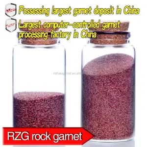 Rzg 80 malha hpx rock garnet abrasivas para corte a jato de água