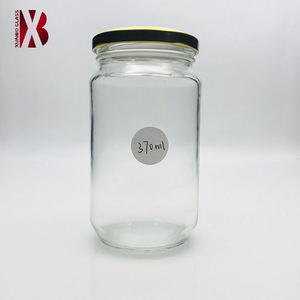 Wholesale 370 ml Round Honey Jam <strong>Pickle</strong> Glass <strong>Jar</strong> - Product Image 3