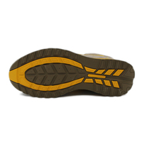 Material superior de cuero de vaca genuino completo, zapatos de seguridad deportivos baratos con placa de punta de acero para trabajadores de Gas, calzado de trabajo