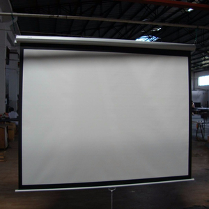 Écran <span class=keywords><strong>de</strong></span> <span class=keywords><strong>Projection</strong></span> manuelle mural/projecteur <span class=keywords><strong>blanc</strong></span> mat 80 "x 80" 70 "x 70" 180x180 200x200cm - Product Image 1