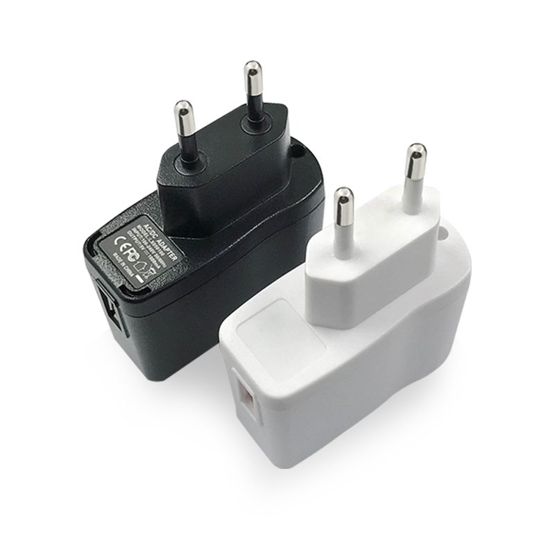 Настенное зарядное устройство USB с европейской вилкой и сертификацией CE, адаптер питания переменного и постоянного тока для радио, 3 В, 1 А, 1000 мА, белый, черный, LX, настенный тип 3 Вт