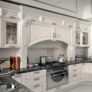 Yeni Model yüksek kalite lüks ahşap mutfak mobilyası mutfak dolabı