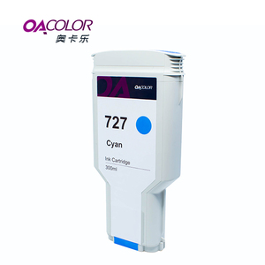 OACOLOR remanufacturado para HP727 cartucho de tinta para <span class=keywords><strong>HP</strong></span> <span class=keywords><strong>Designjet</strong></span> T920 <span class=keywords><strong>T930</strong></span> T1500 T2500 T2530 T3501 impresora - Product Image 2