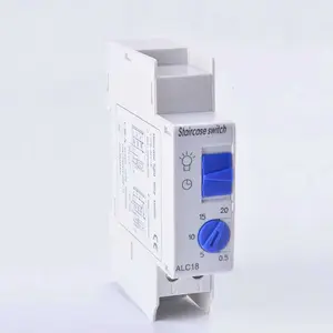 ALC18 Din rail Staircase Lighting Timer Switch timer relay 220VAC 16A used for corridor lighting Mechanical Din Rail timer