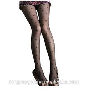 Meilleures collants fins antibactériens en Spandex/Nylon Jacquard pour femmes, style japonais, vente en gros - Product Image 2