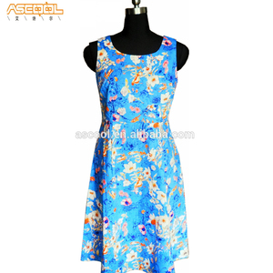 Verano <span class=keywords><strong>de</strong></span> <span class=keywords><strong>las</strong></span> mujeres Sin Mangas Del Vestido Ocasional Del Partido <span class=keywords><strong>de</strong></span> Tarde Mini Vestido Floral vestido <span class=keywords><strong>de</strong></span> la <span class=keywords><strong>Playa</strong></span> - Product Image 1