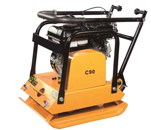 Compacteur de plaques compact de 5,5 CV C90 à moteur à essence, direct usine, avec force centrifuge de 15 kN et faible consommation de carburant - Product Image 1