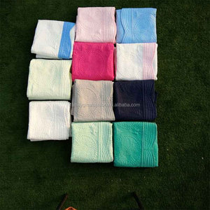 Selimut Kain Muslin Bayi Musim Dingin Selimut Monogram Sublimasi Kerang Katun Organik Lembut Selimut Bayi