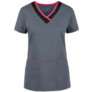 Abbigliamento personalizzato Top Produttori Fornitura Colorful Infermiera Scrub Suit Design